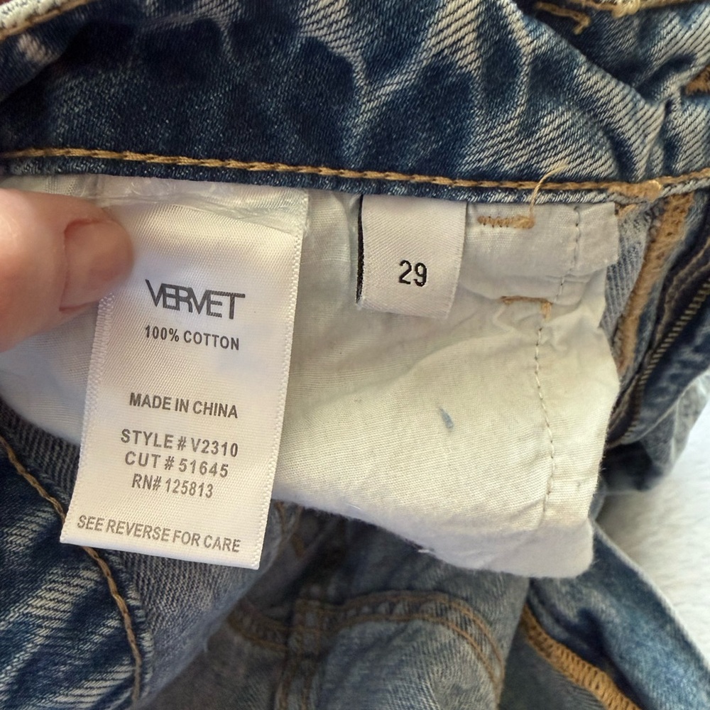 Vervet Women's Blue Boyfriend Jeans